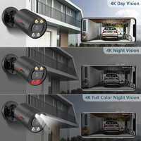 System kamer bezpieczeństwa 4K POE 8MP zestaw nadzoru wideo 8CH zestaw monitoringu Nvr Cctv nagrywanie zewnętrznej kamery Ip 5